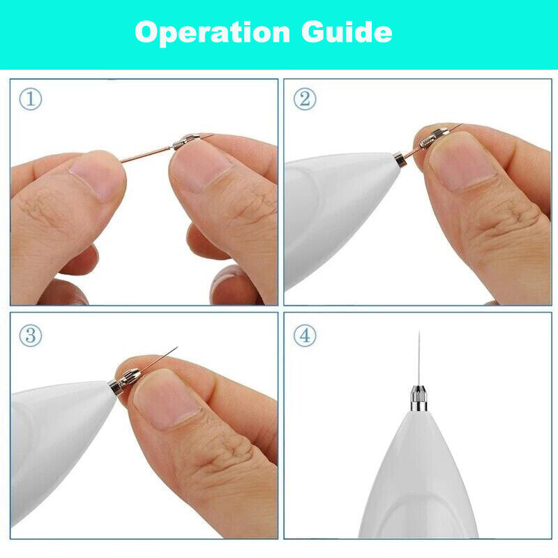 100pcs Facial Skin Cleansing Machine Replacement Accessories Set