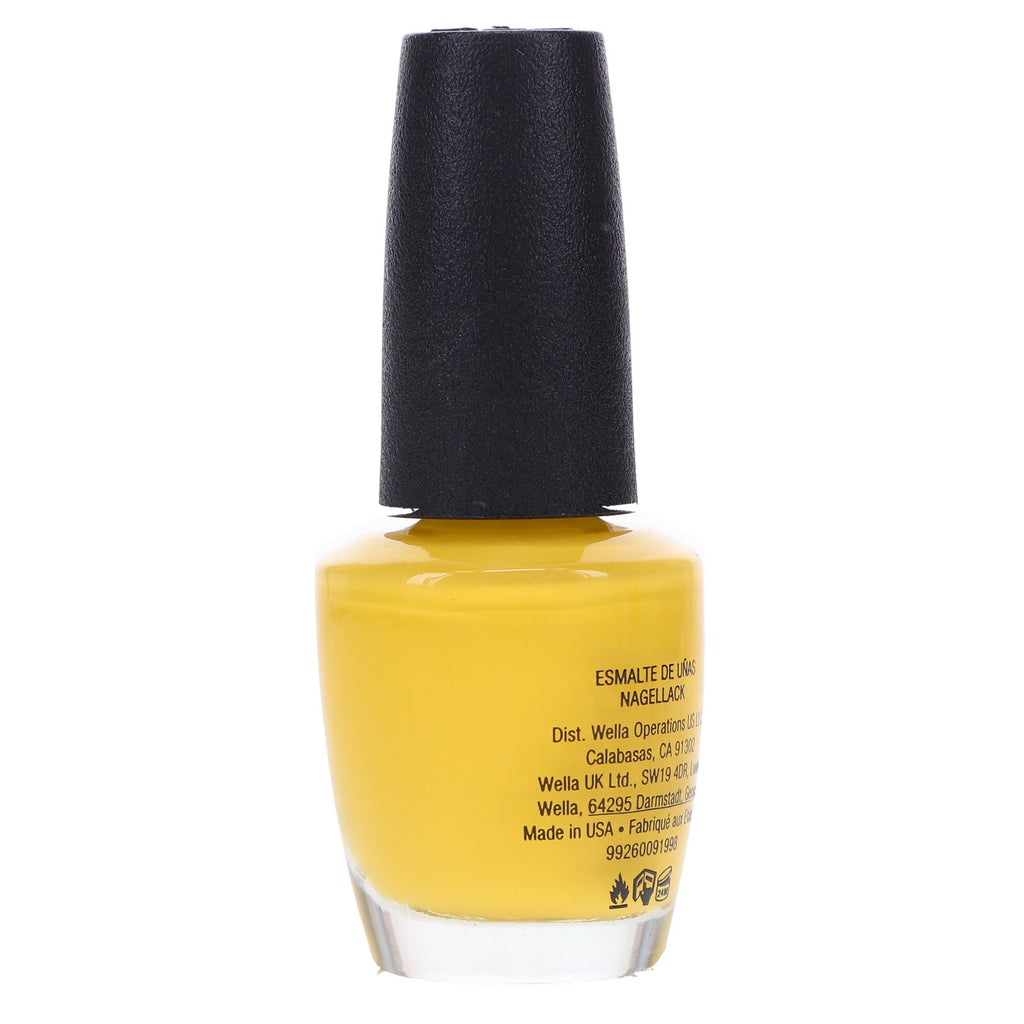 OPI Nail Lacquer I Just Can't Cope-acabana 0.5 oz Bright Yellow Polish