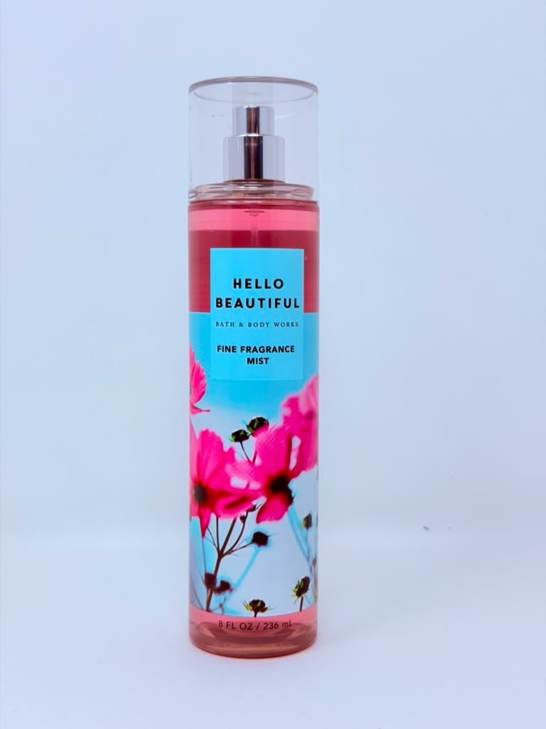 Perfume Body Mist Spray 8oz - Hello Beautiful Fragrance for Women
