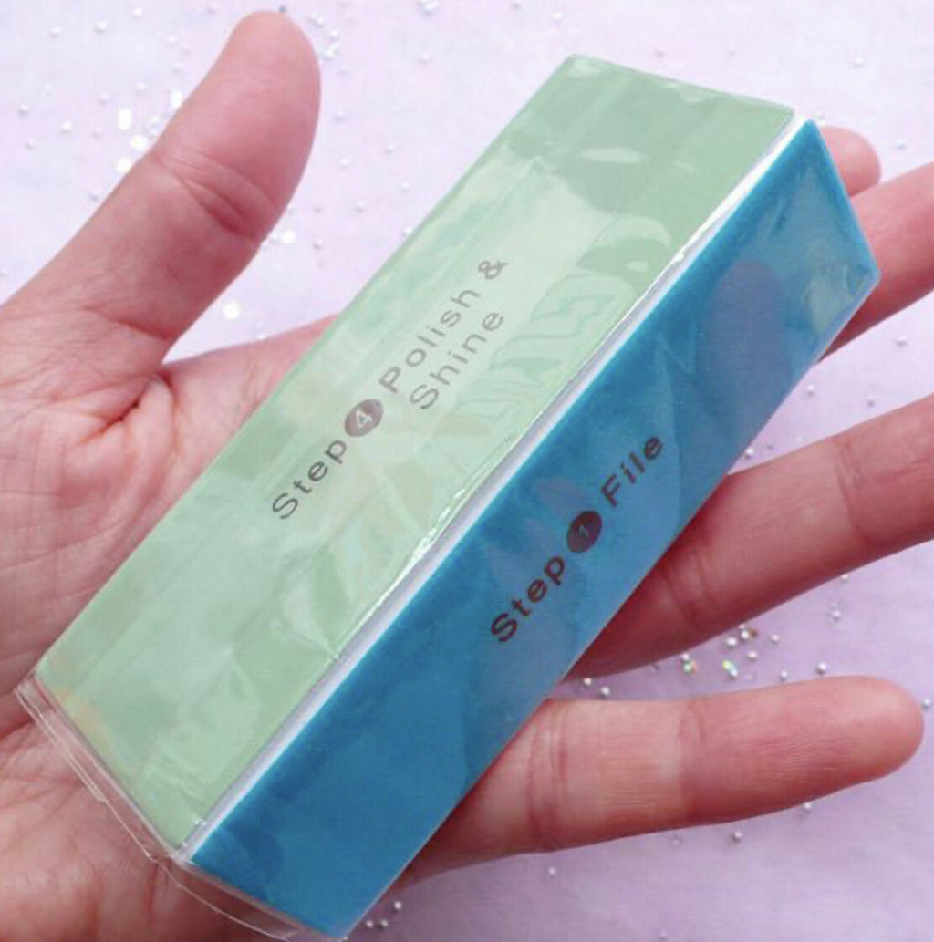10 pcs Nail Buffers Set - 4-Way Manicure Sanding Files for Nail Art