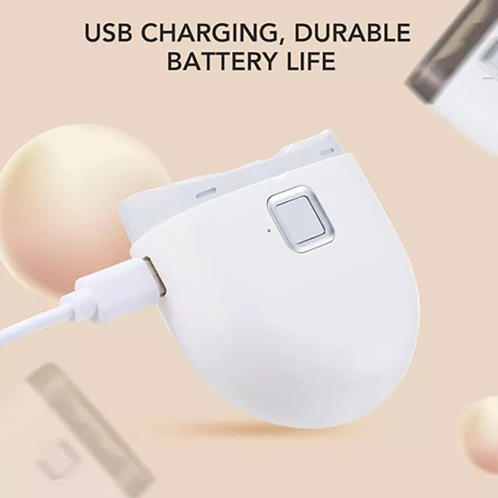 Electric Nail Clipper for Thick Nails - Safe, Rechargeable Trimmer for All Ages