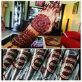 Henna Mehandi Temporary Tattoo Cone Kit - Red Active Magic 12 Cones