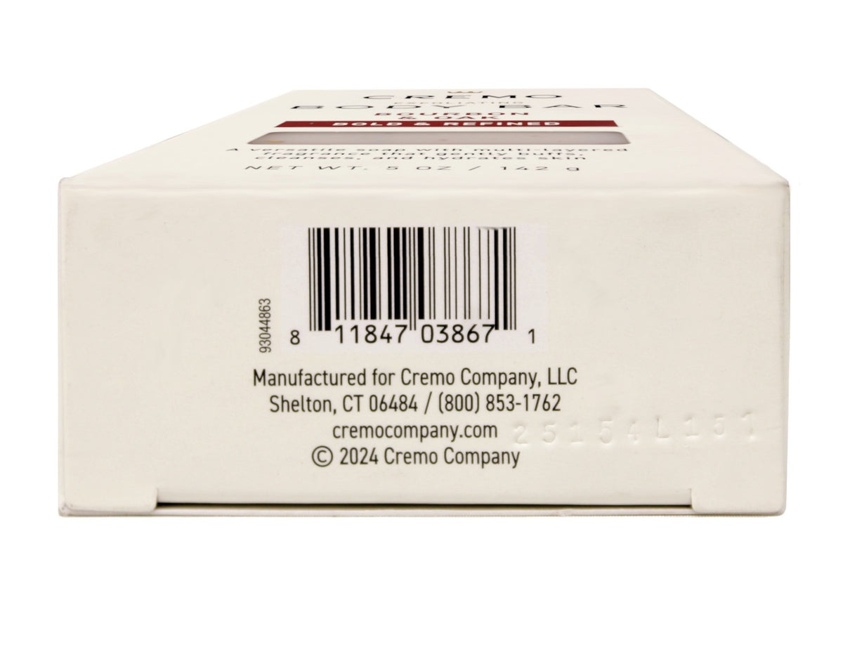 Men's Exfoliating Body Bar with Bourbon & Oak Scent - 2 Pack 5 oz
