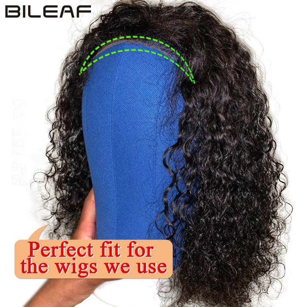 22 Inch Pink Canvas Mannequin Head for Wig Styling & Display
