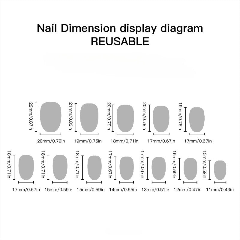 48pcs Short Oval Press-On Nails for French Pumpkin Spider Bat Nail Art
