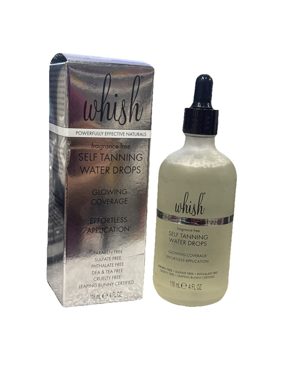Fragrance-Free Self Tanning Water Drops - 4 oz, New