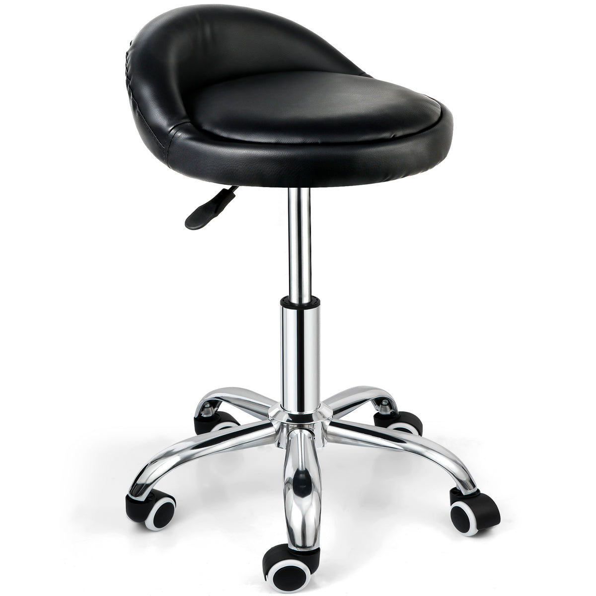 Adjustable Height Hydraulic Swivel Stool for Spa Salon & Beauty