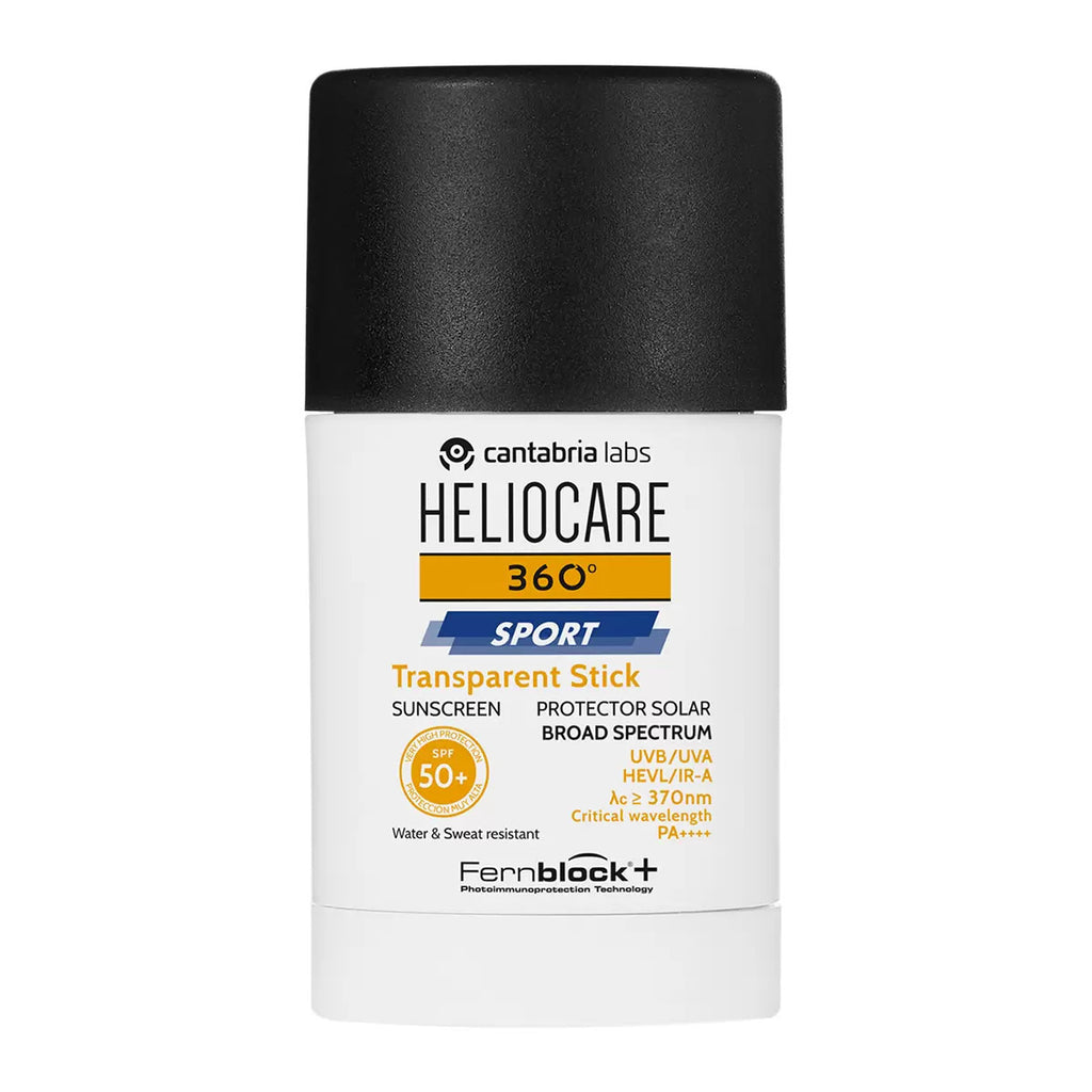 SPF 50+ Sunscreen Stick for Sports & Outdoor Activities - Waterproof, Invisible Finish