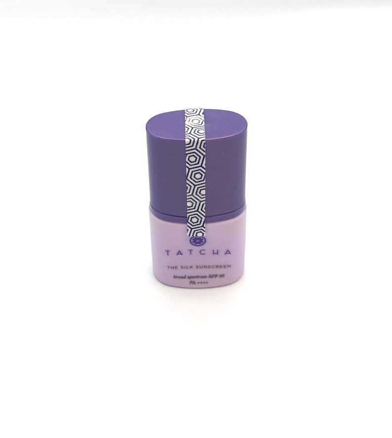 Tatcha Silk Sunscreen SPF 50 Travel Mini - Broad Spectrum Mineral Facial Sunscreen