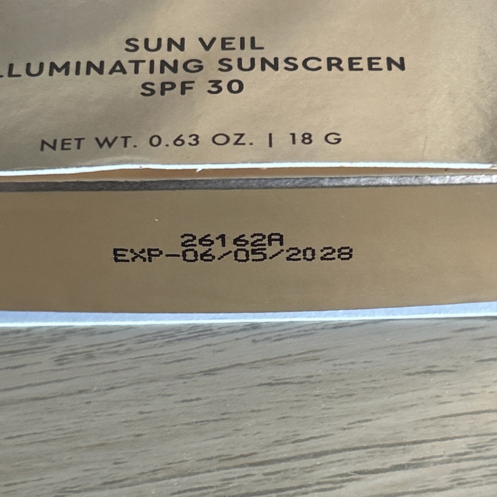 Sun Veil SPF 30 Illuminating Sunscreen by Kopari - Broad Spectrum, Exp 2028