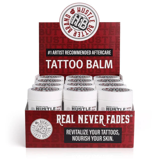 Hustle Butter Deluxe Tattoo Aftercare Cream 1oz Organic Healing Balm