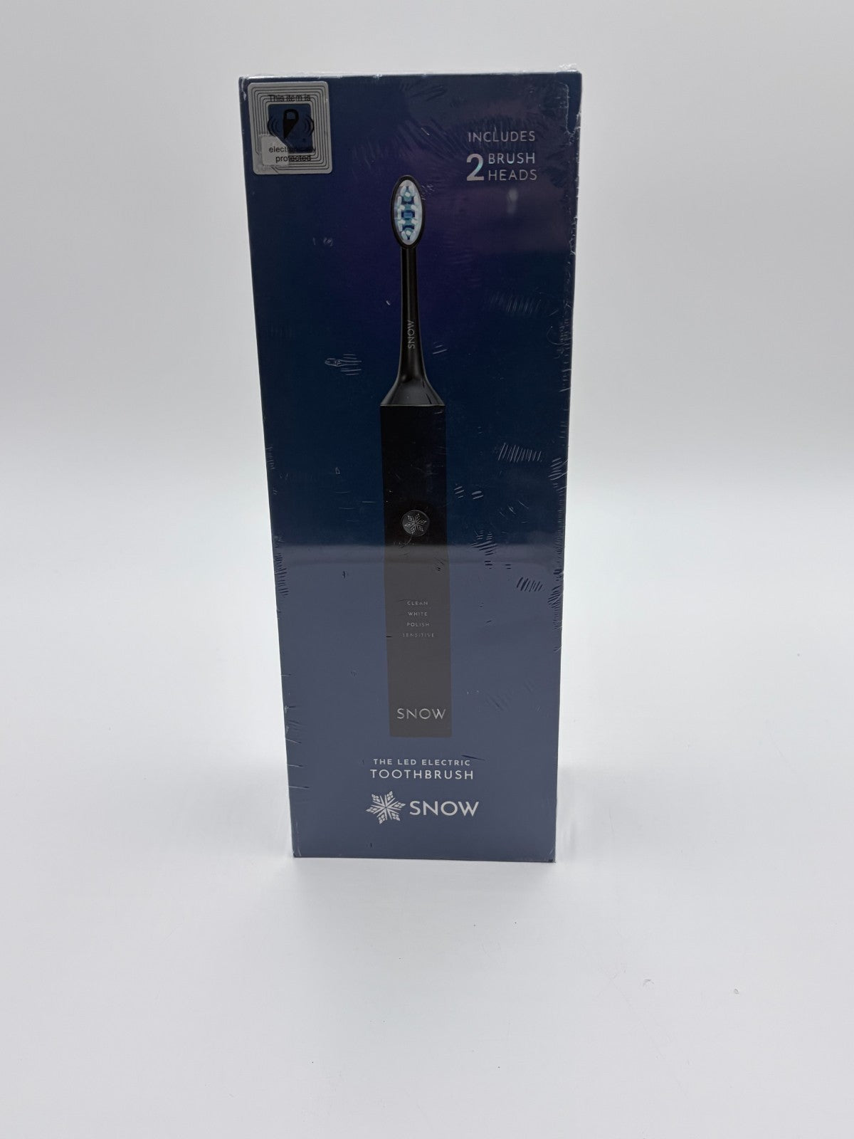 Electric Toothbrush with Sonic Technology & LED Whitening - Rechargeable, 2 Brush Heads