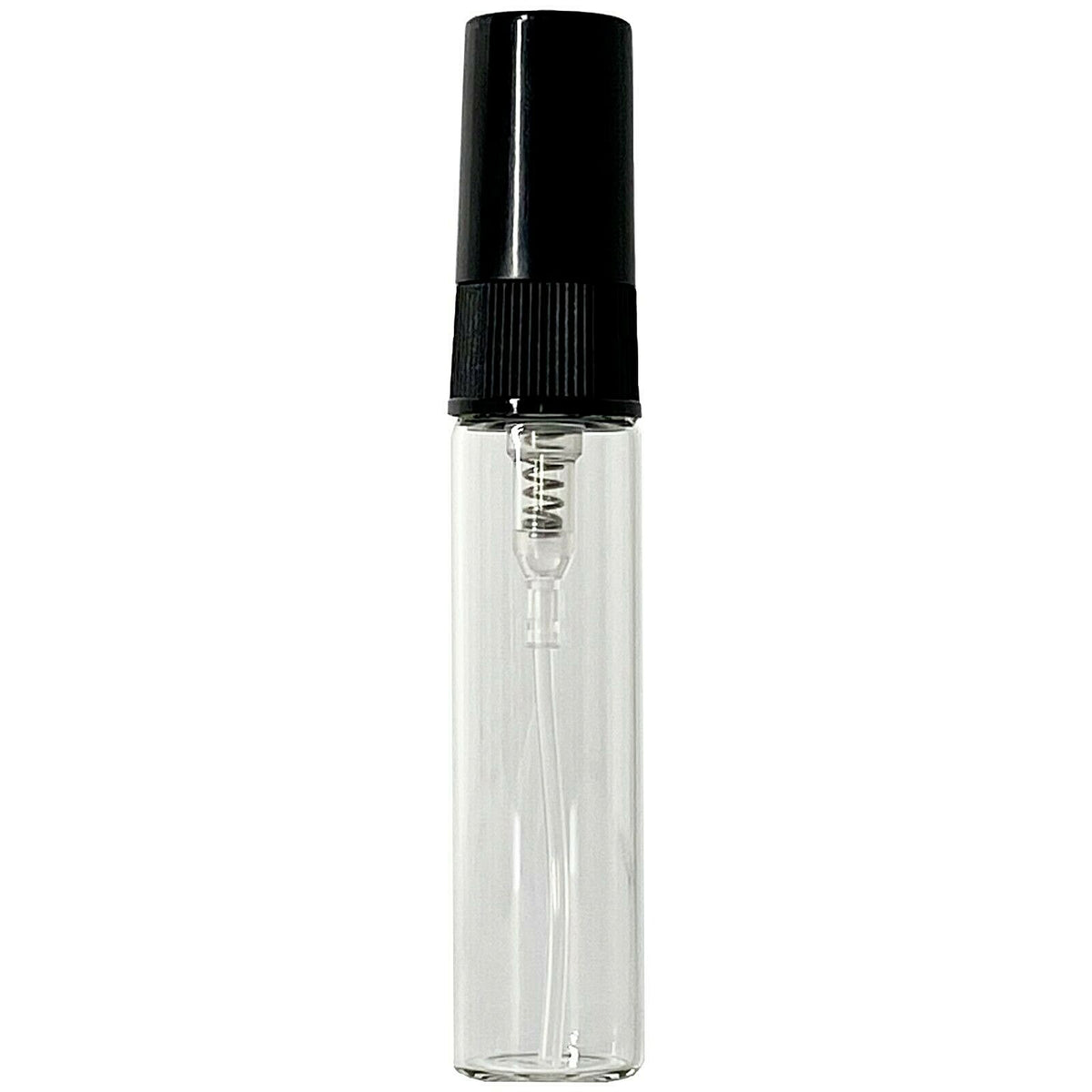 Refillable 5ml Glass Spray Bottles with Black Atomizer - Perfume & Essential Oils