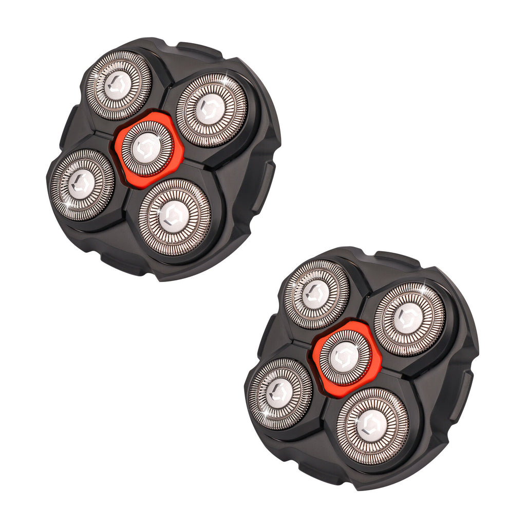 Universal 5D Stainless Steel Shaver Replacement Heads for MicroTouch Titanium