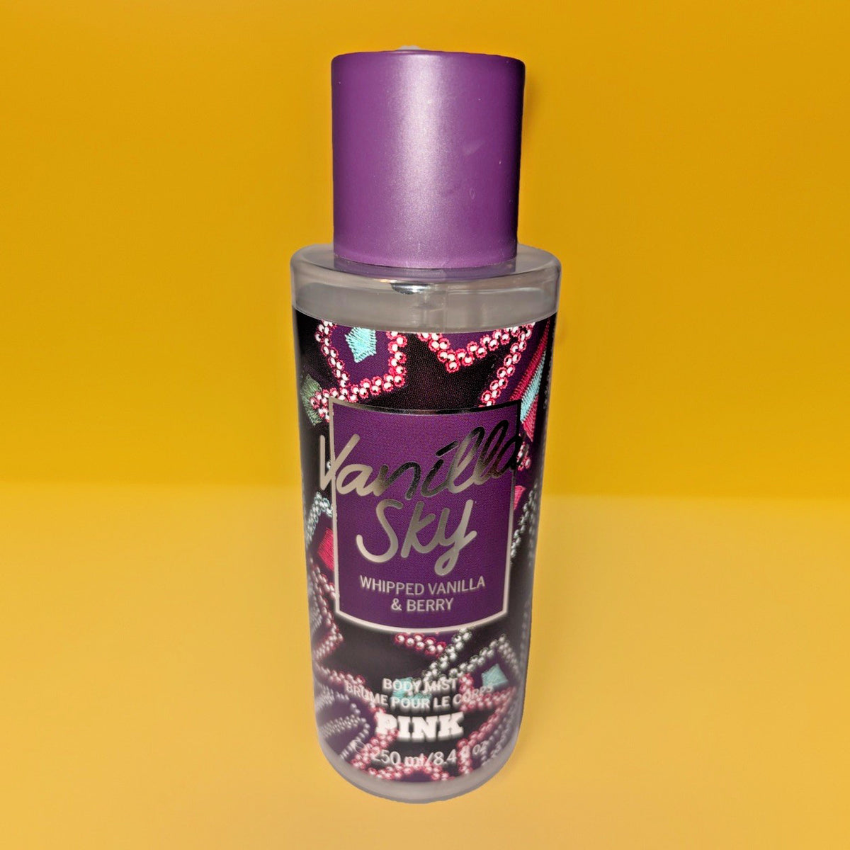 Victoria's Secret Pink Vanilla Sky Body Mist 8.4 fl oz Whipped Vanilla & Berry