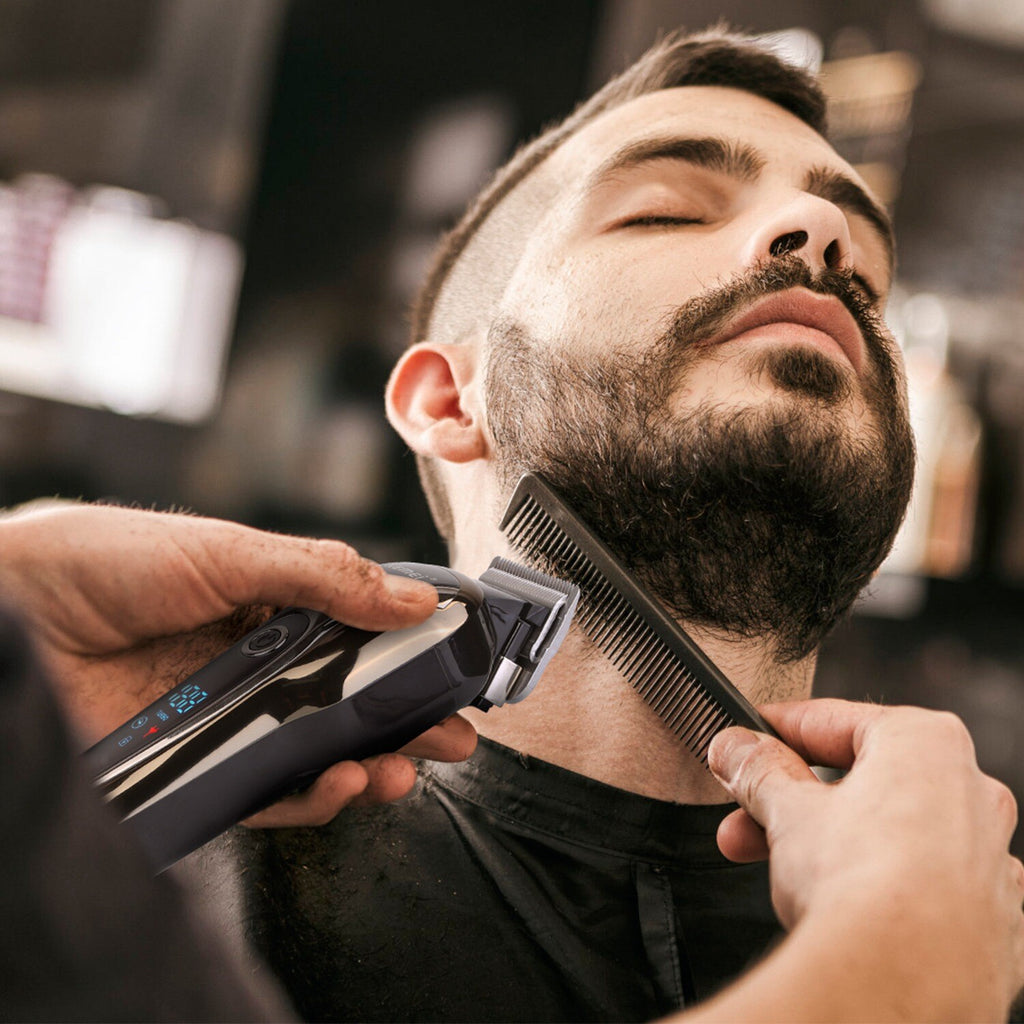 Professional Cordless Hair Clippers Trimmer Kit for Men & Barber Salon Use
