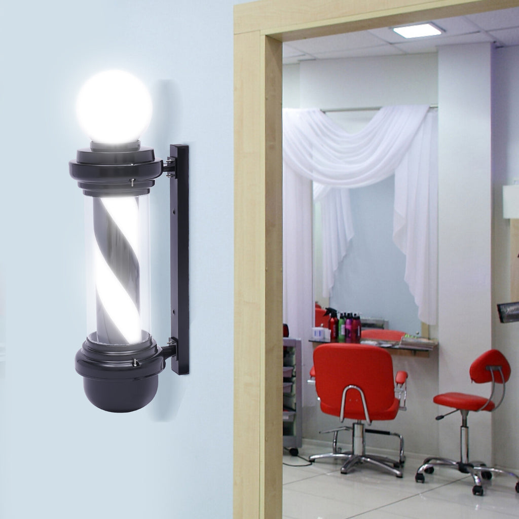 Outdoor Barber Shop Rotating LED Sign Light for Hair Salon & Barber Shop
