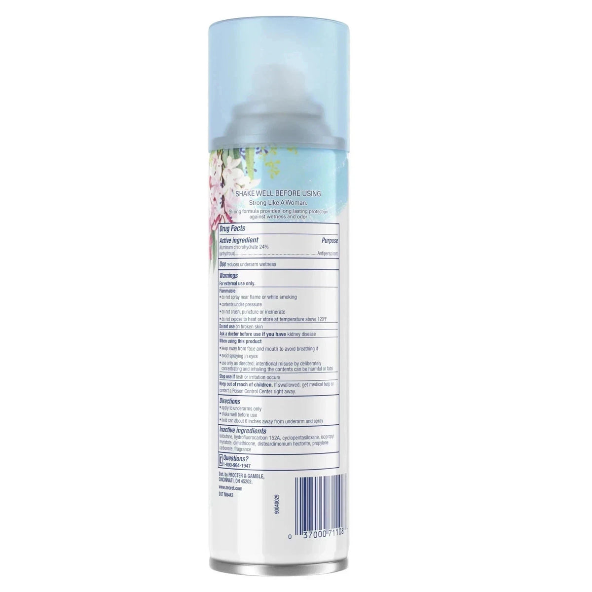 Secret Powder Fresh 24HR Aerosol Antiperspirant Deodorant Spray - 6oz, 3 Cans