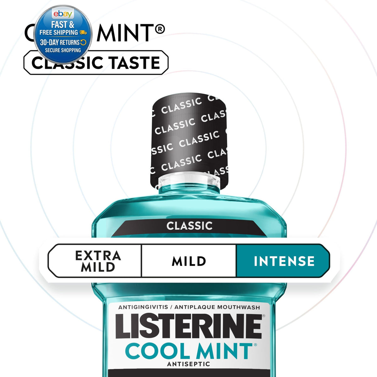 Antiseptic Mouthwash for Fresh Breath and Gum Care - 8.5 Fl Oz