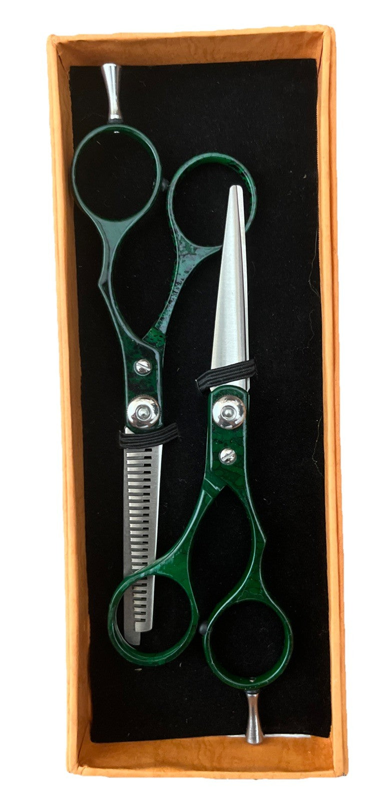 Hair Barber Scissors Set - 5.5 Inch Stylist Shears for Hair Cutting