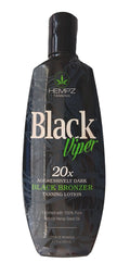 Black Viper 20x Dark Bronzer Tanning Lotion - Moisturizing & Silky Skin 8.5 oz