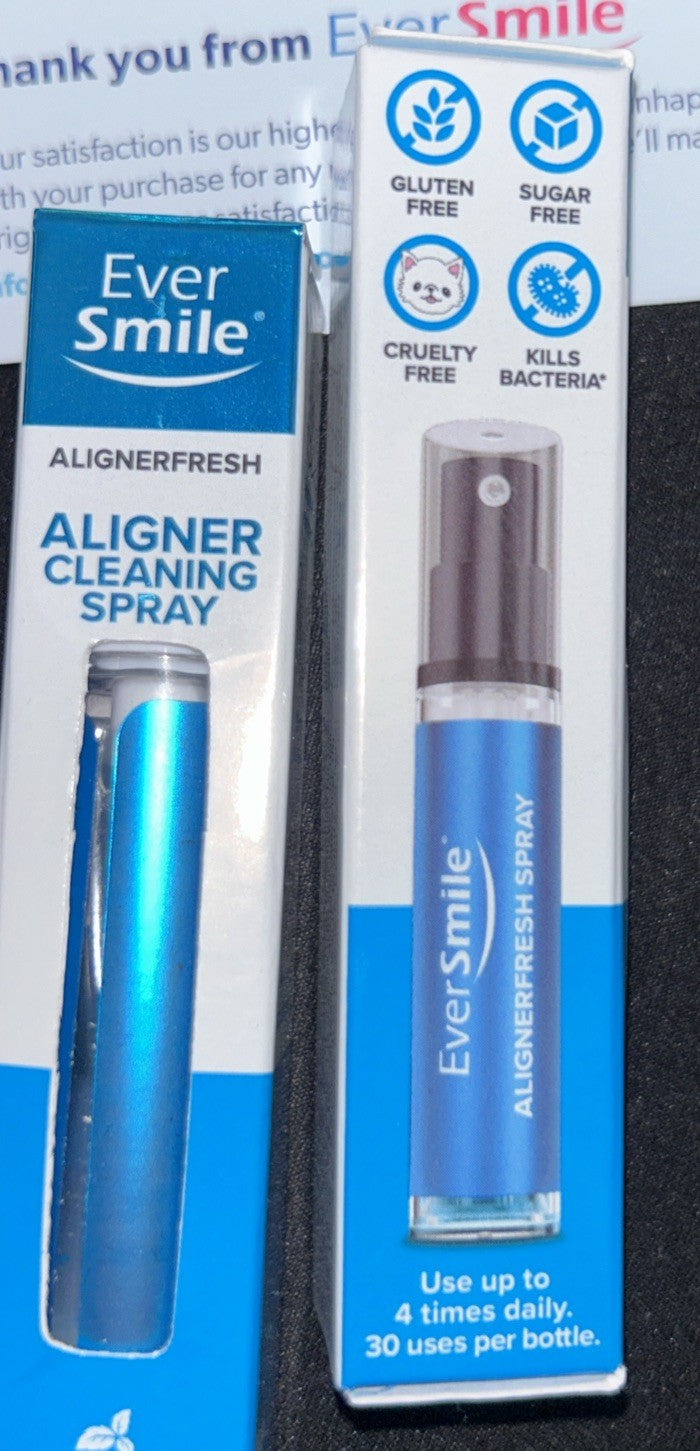 On-the-Go Aligner & Retainer Cleaning & Whitening Spray 10ml x 2