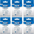 Dental Floss Threader Pack - 6 x 30 Count for Braces & Bridges