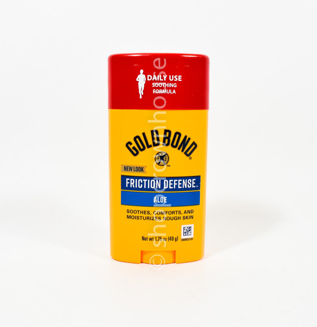 Friction Defense Stick with Aloe - Non-Greasy, Fragrance-Free 1.75 oz (Pack of 2)