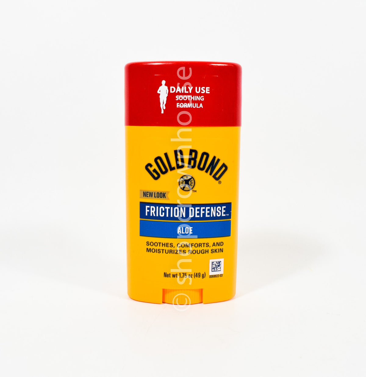Friction Defense Stick with Aloe - Non-Greasy, Fragrance-Free 1.75 oz (Pack of 2)