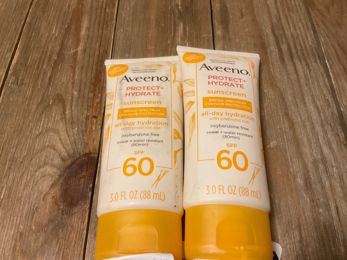 Body Sunscreen Lotion SPF 60 - Pack of 2 Moisturizing Sun Protection