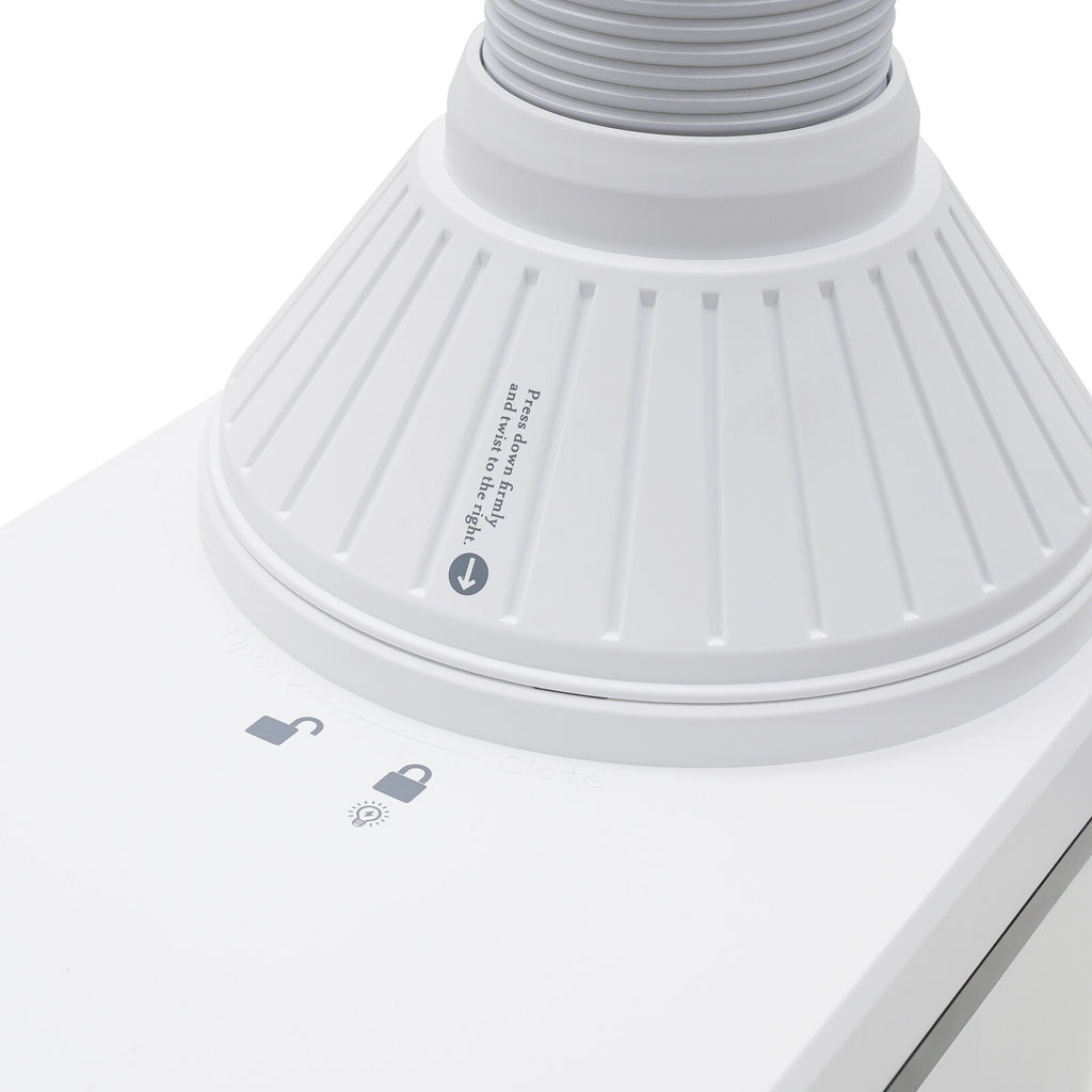 230W Tabletop Nail Dust Collector with 360° Rotating Hose & Filter