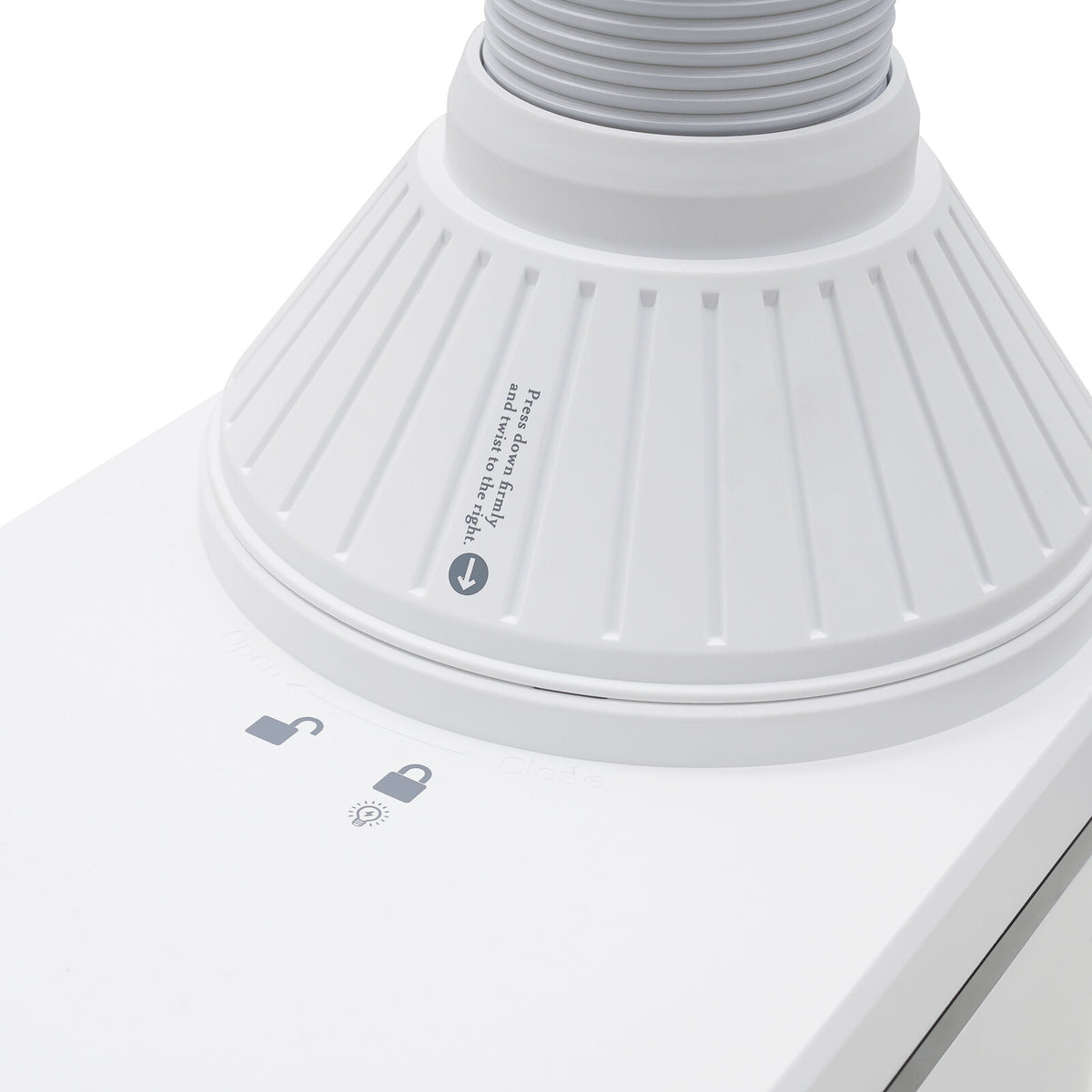 230W Tabletop Nail Dust Collector with 360° Rotating Hose & Filter