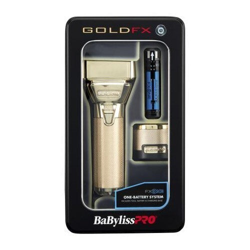 BaBylissPRO GoldFX Double Foil Electric Shaver for Professional Grooming