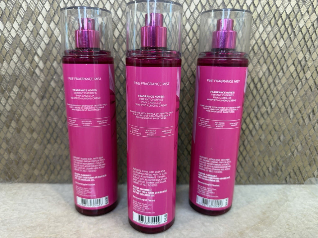 3 Pack Pink Fragrance Mist Set - Perfect in Pink 8oz Body Spray