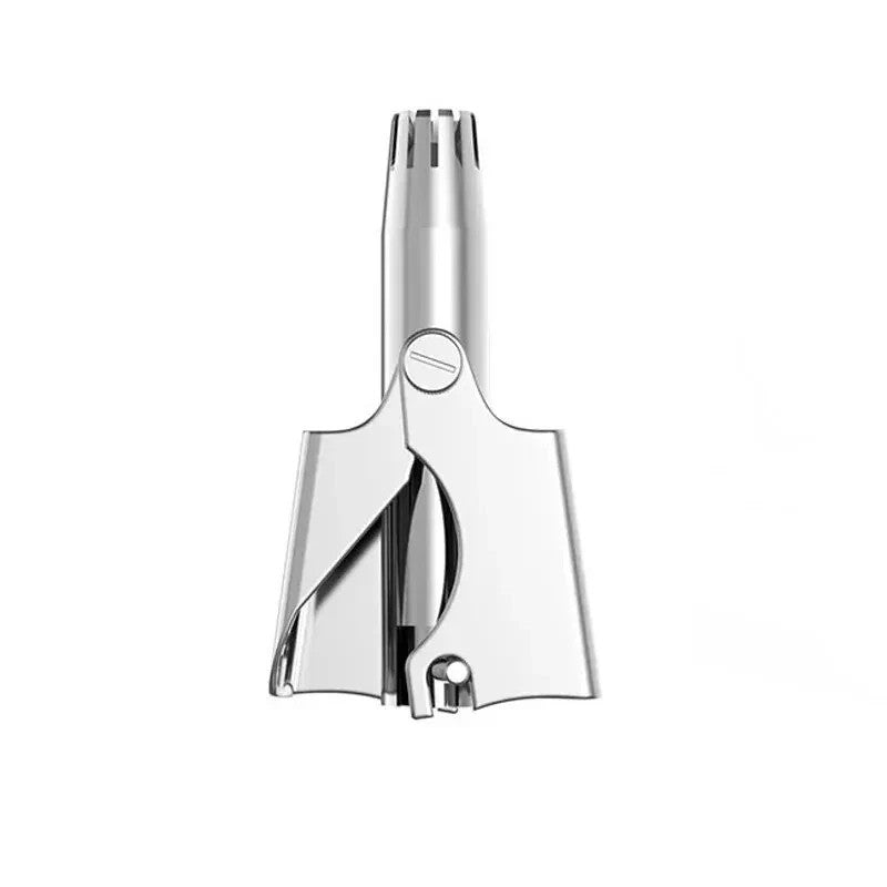 Manual Nose Hair Trimmer Clipper Stainless Steel Grooming Tool for Men