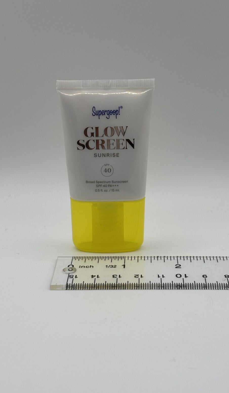 Supergoop! Glowscreen SPF 40 Sunscreen Travel Size 15ml - Hydrating Primer