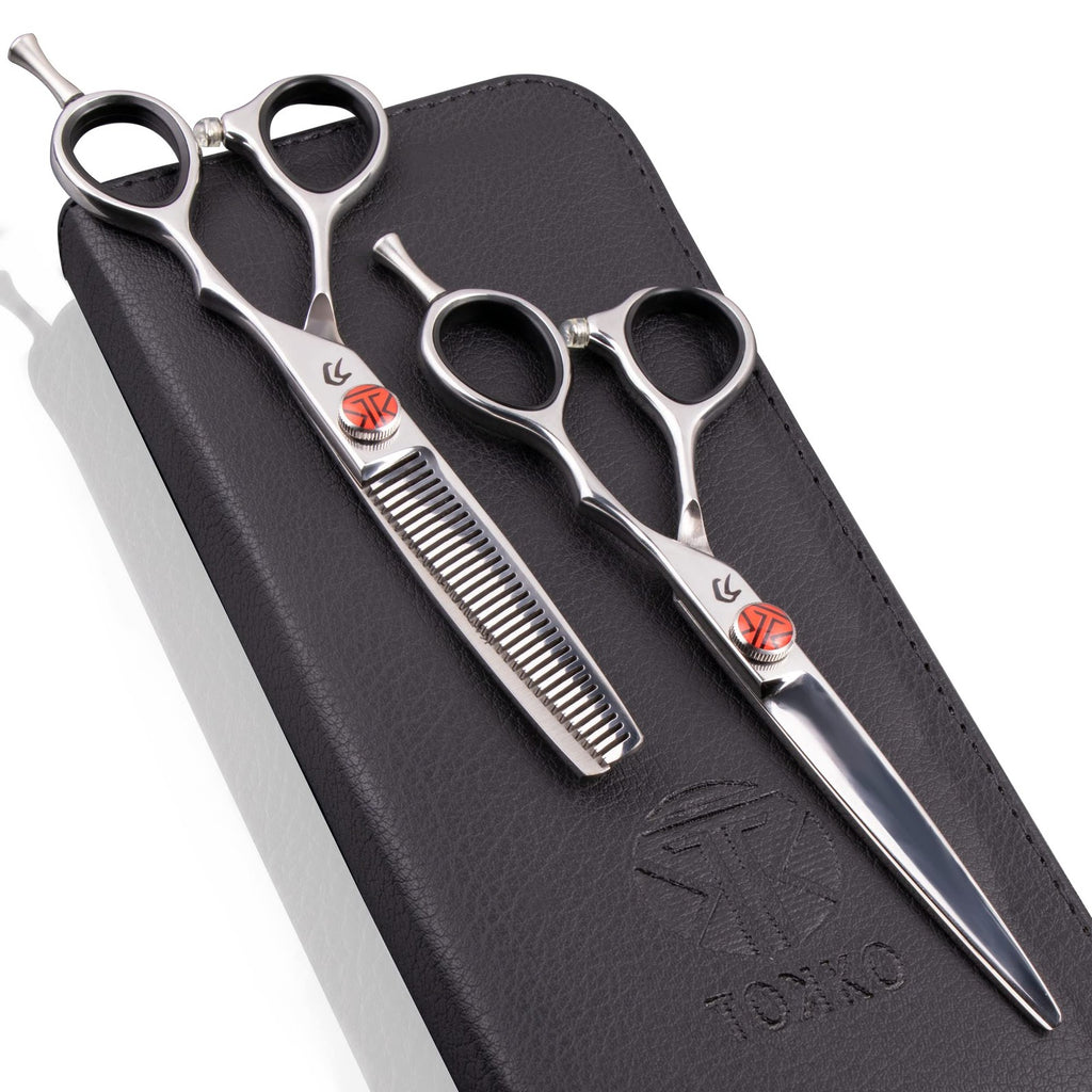 Professional Hair Cutting Scissors 6.5 Inch Japanese Steel Thinning Shears