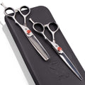 Professional Hair Cutting Scissors 6.5 Inch Japanese Steel Thinning Shears