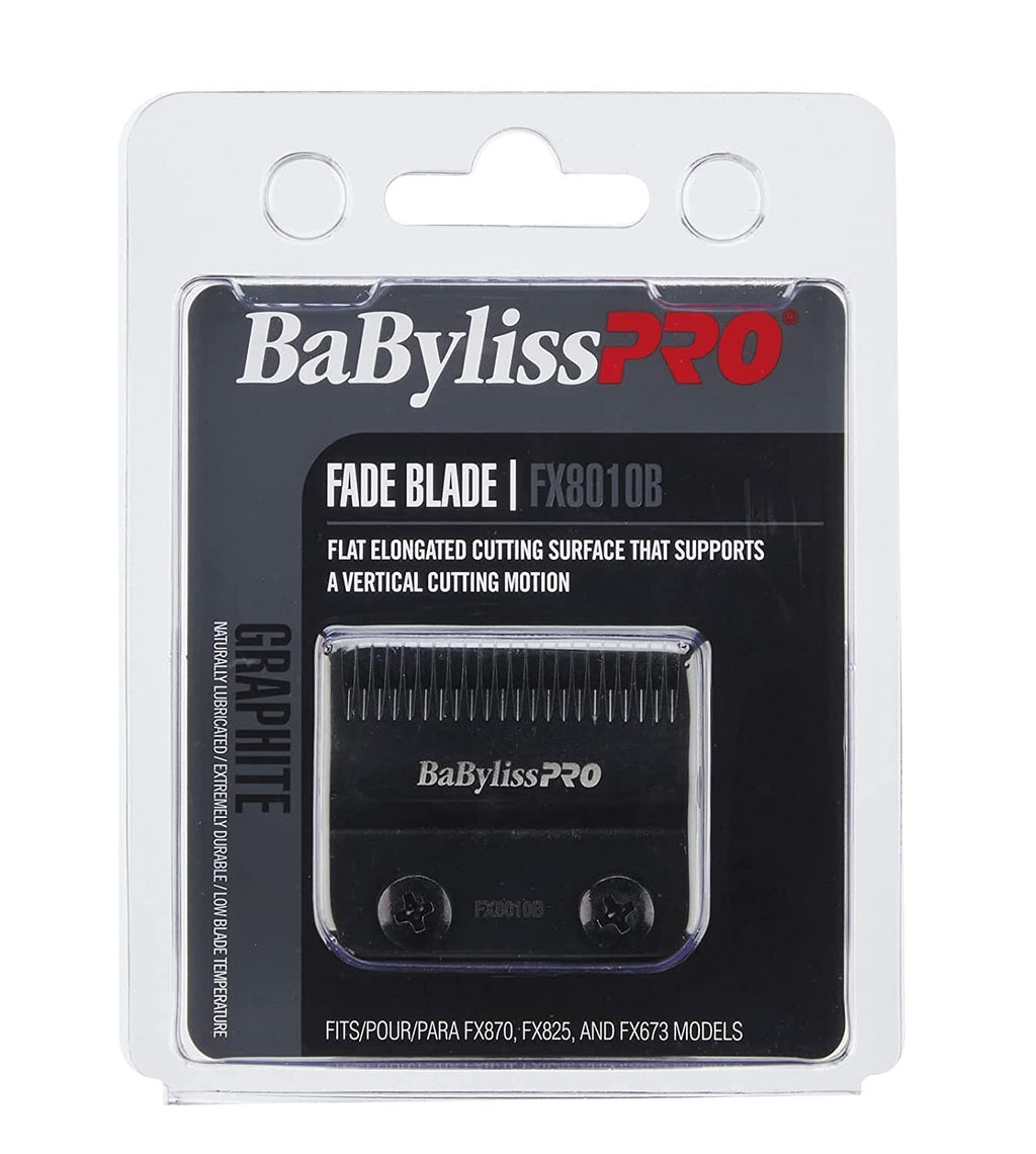 BaBylissPRO Black Graphite Fade Blade Replacement FX8010B for Clipper Models