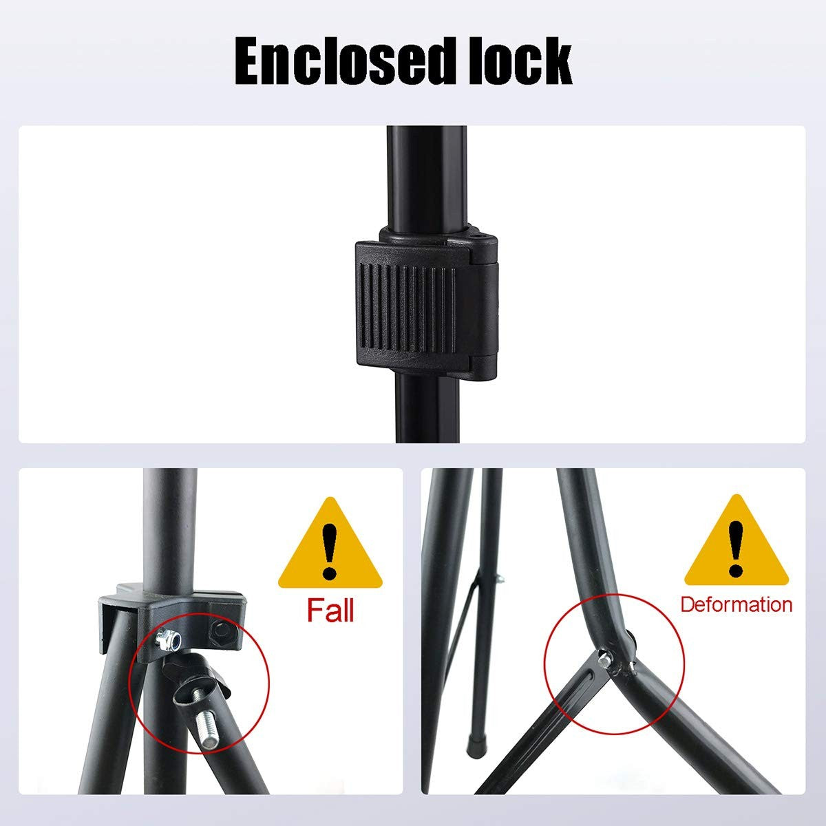 Adjustable Wig Stand Tripod with Non-Slip Base for Mannequin Heads