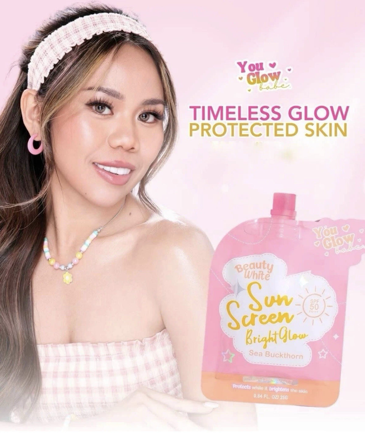 Bright Glow Sunscreen SPF 50 PA+++ Twin Pack - Skin Protection for Face & Body