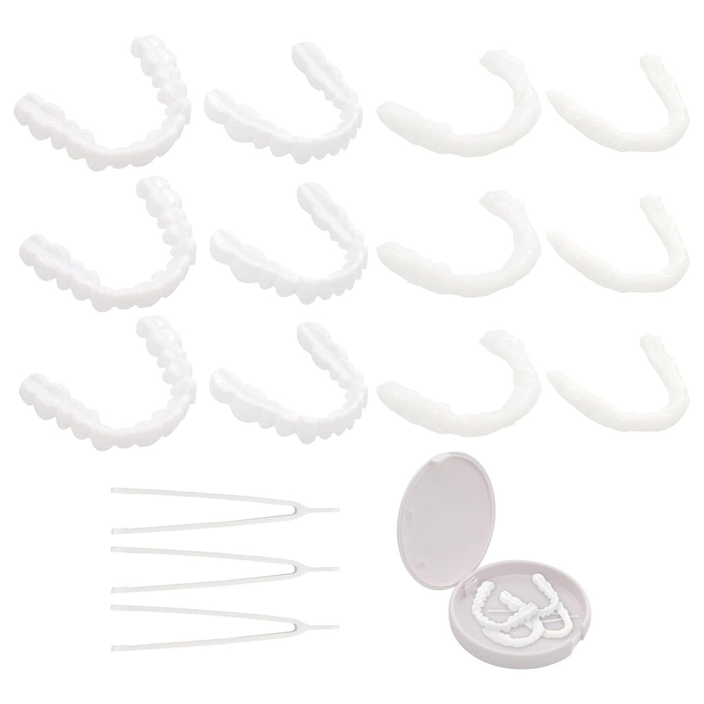 Snap-On Veneers for Men and Women - Natural Look Teeth Enhancer, Portable & Easy to Use