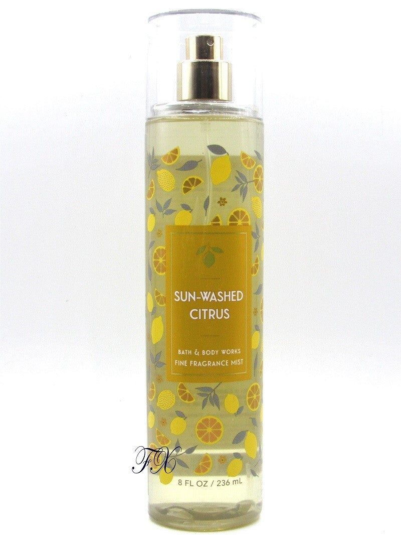 Body Mist Spray - Sun-Washed Citrus Fragrance - 8 Fl Oz