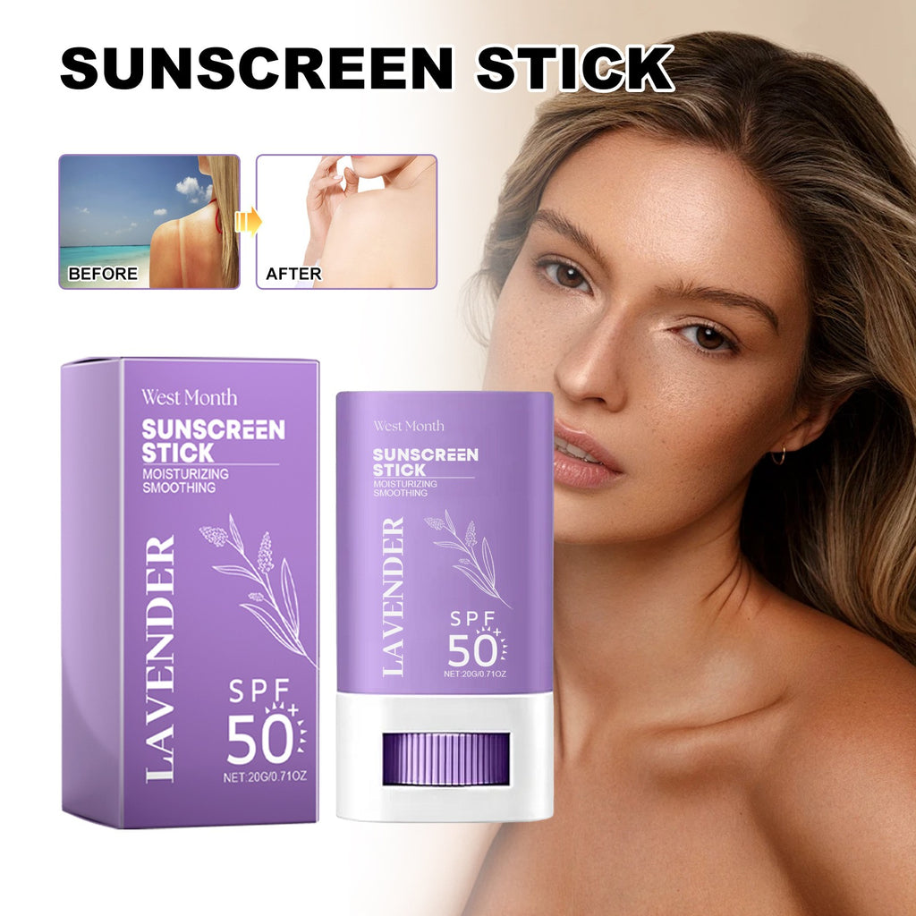 Lavender Sunscreen SPF 50 Broad Spectrum Non-Greasy Skin Protection