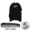 Professional Barber Cape with Logo, Multiple Colors, Lightweight & Durable