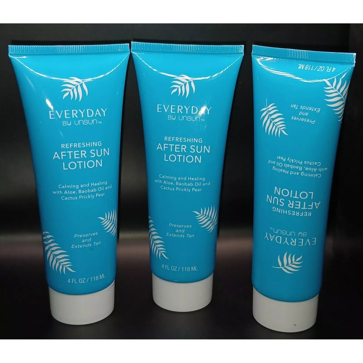 After Sun Lotion Treatment Skin Soother & Tan Extender 3 Pack - 4 oz