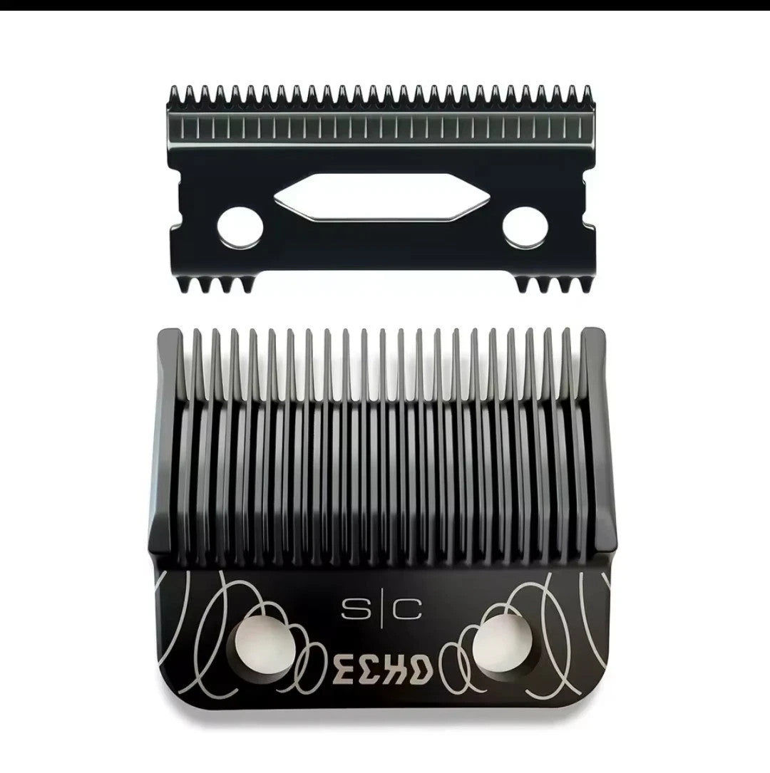 Professional DLC-Coated Fixed Blade & Shallow Tooth Cutter Set for Clipper Maintenance