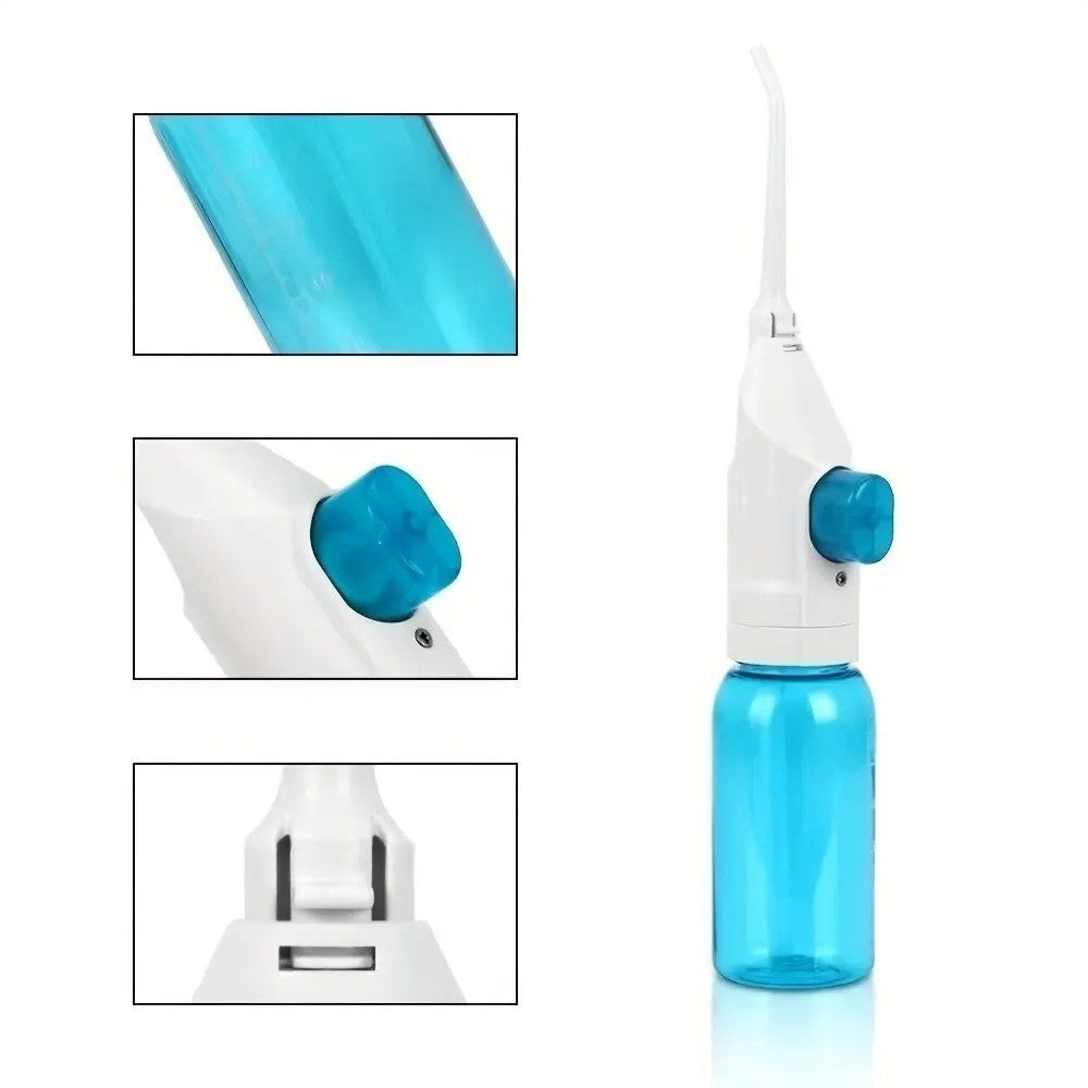 Cordless Water Flosser Portable Oral Irrigator with High Pressure Water Stream