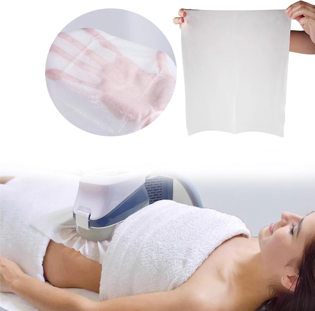 20 Pcs Small Replacement Pads for Cold Therapy Machine - Skin Care Tool Parts