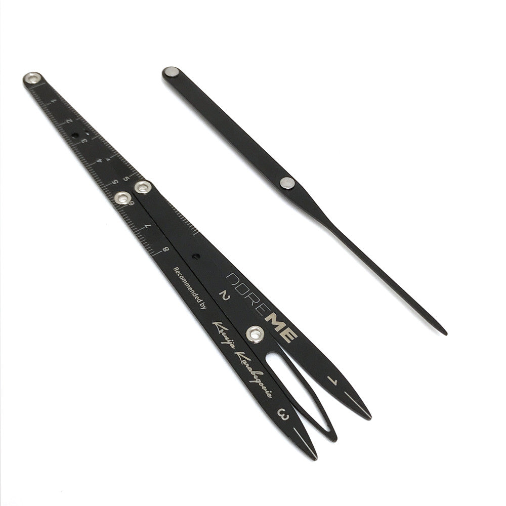 Eyebrow Microblading Golden Mean Caliper for Perfect Symmetry